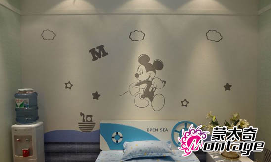 環保功能壁材硅藻泥 很好的勝任兒童房裝修所需